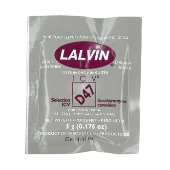 Wine Yeast – ICV-D47 5g – Lalvin