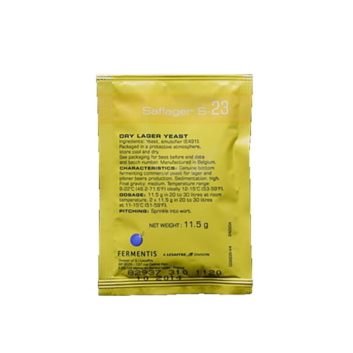 SafLager S-23 - Fermentis Dry Brewing Yeast 11.5 g