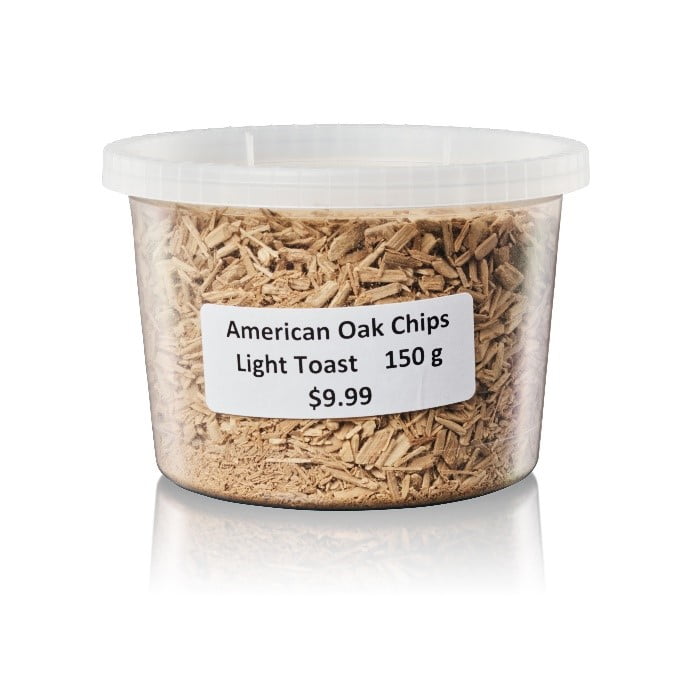 American Oak Chips, Light Toast